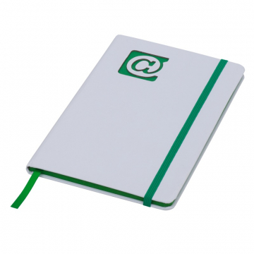 Notes 130x210/80k z zieloną tasiemką