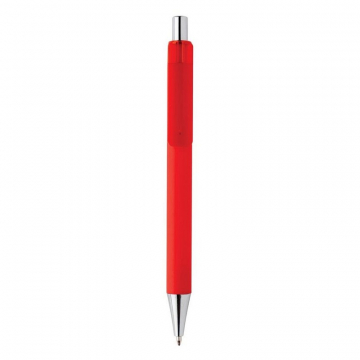 Długopis czerwony z plastiku